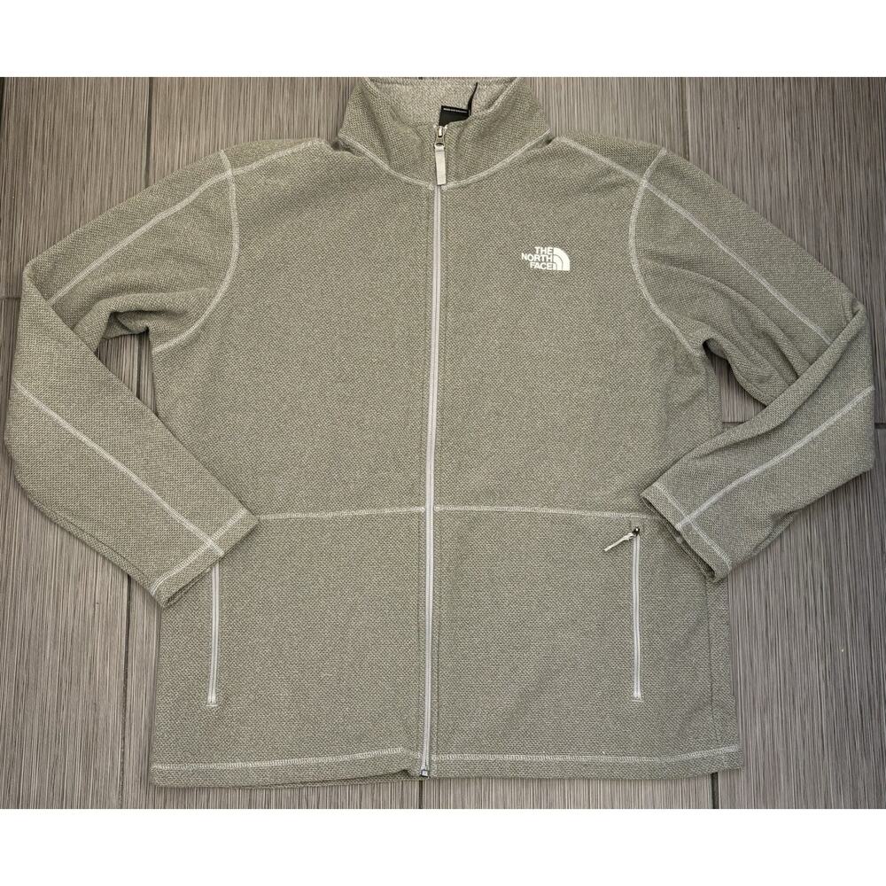 The North Face Cap Rock Full Zip Long Sleeve Jacket Gray Men's Size XL